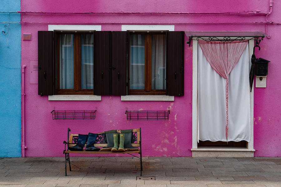 Architecture Photograph - Burano by Md. Tanveer Hassan Rohan