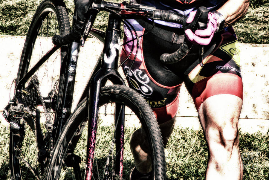 Cycling Photograph - Burden by Steven Digman Cycling Photograph - Burden by Steven Digman