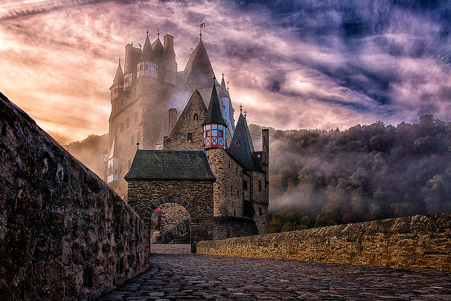 Burg Eltz from Below Photograph by Jeffrey Jones - Pixels