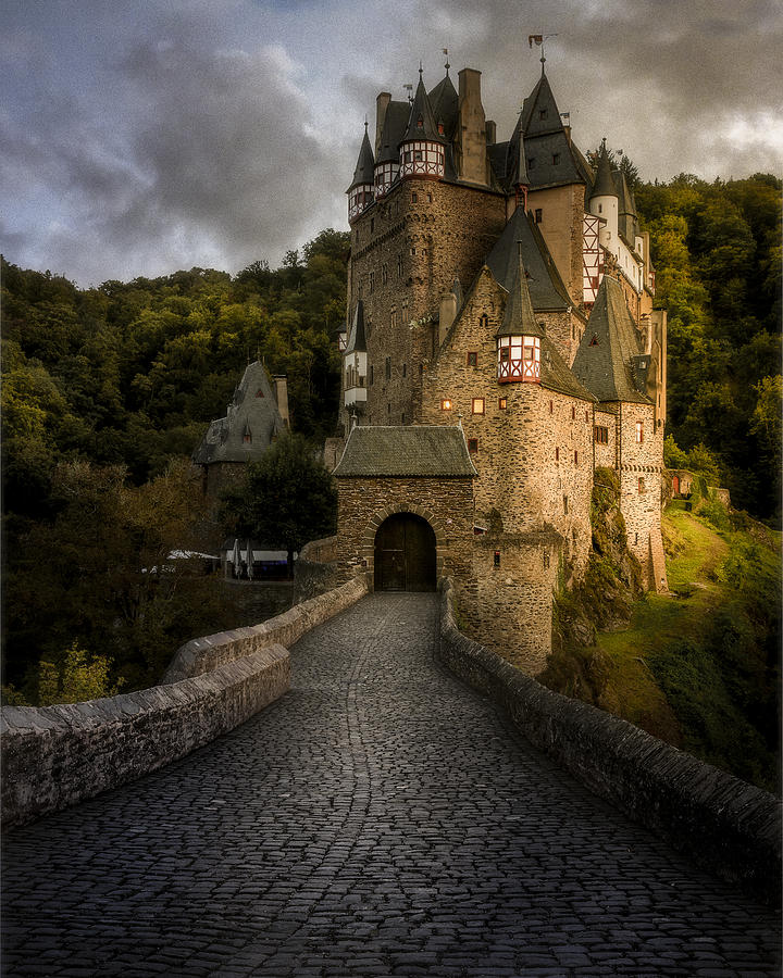 Castle Photograph - Burg Eltz by Ton Drijfhamer