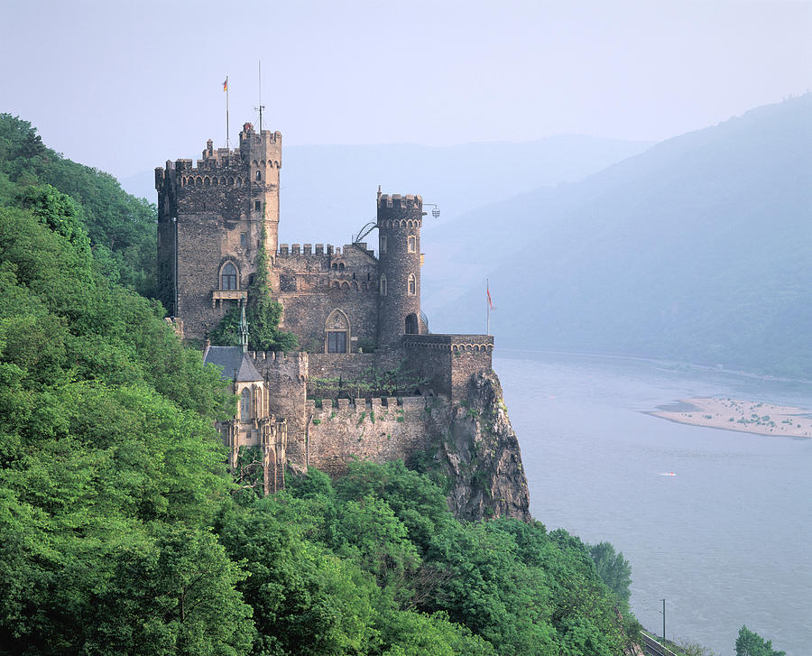 Burg Rheinstein, Rhine Valley, Germany Photograph by Walter Bibikow
