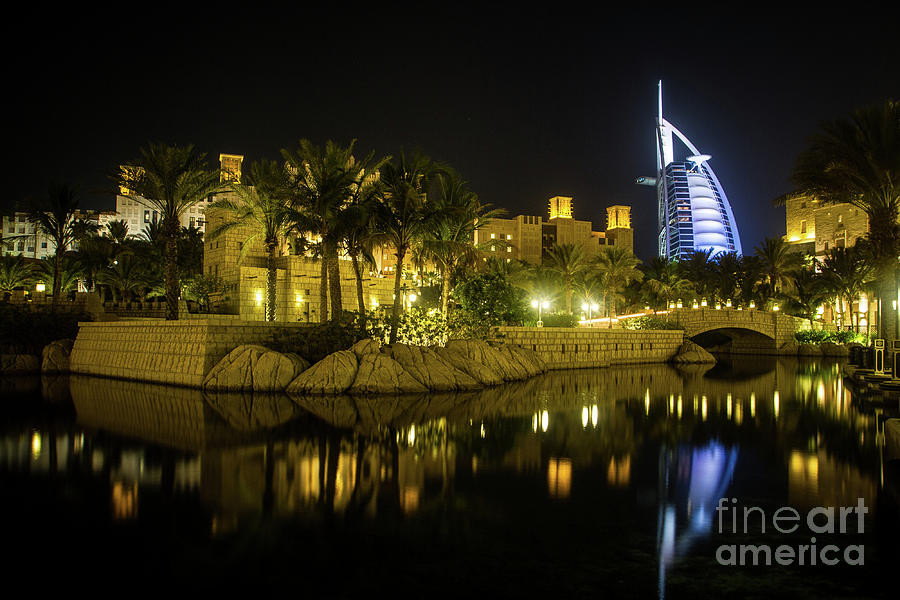 Burj Al-Arab Reflection Photograph by Habashy Photography