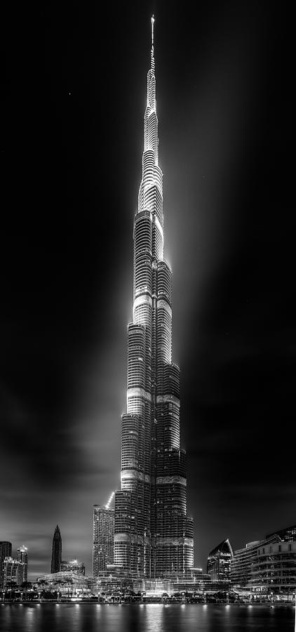 Architecture Photograph - Burj Khalifa, Dubai, Uae by Mohamed Kazzaz
