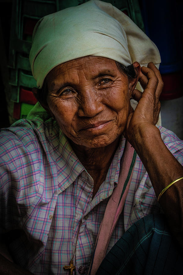 Burmese Lady Photograph