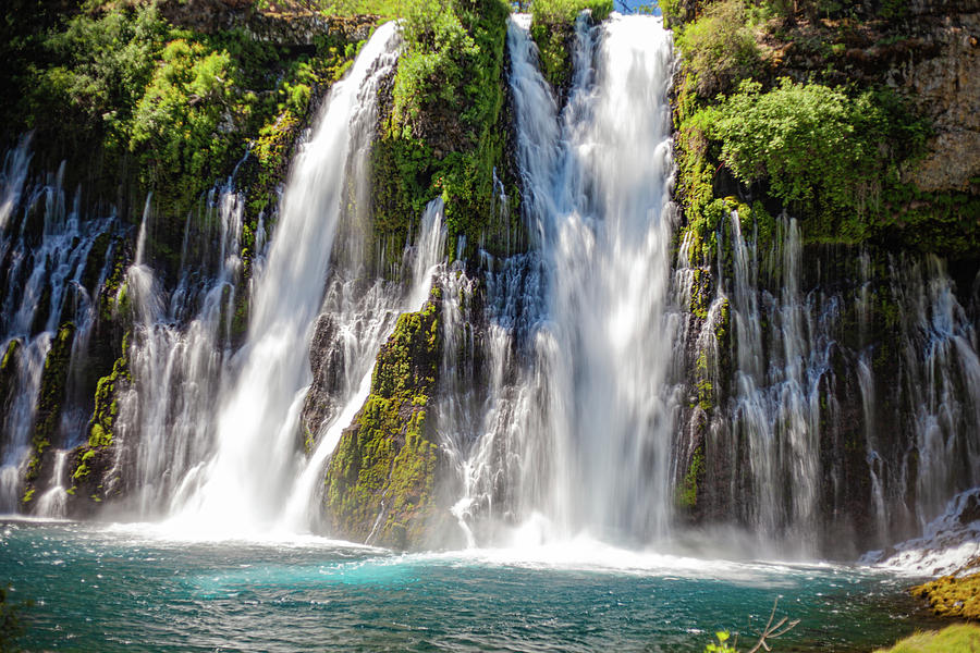 Waterfalls Photograph - Burney Falls #2 by John Heywood Waterfalls Photograph - Burney Falls #2 by John Heywood