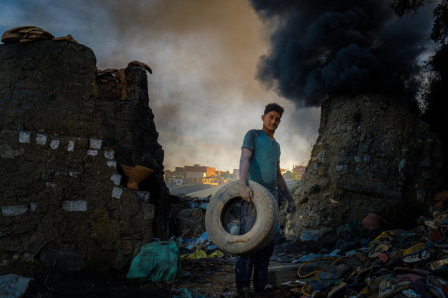 Burning Rubber Photograph by Ali Khataw