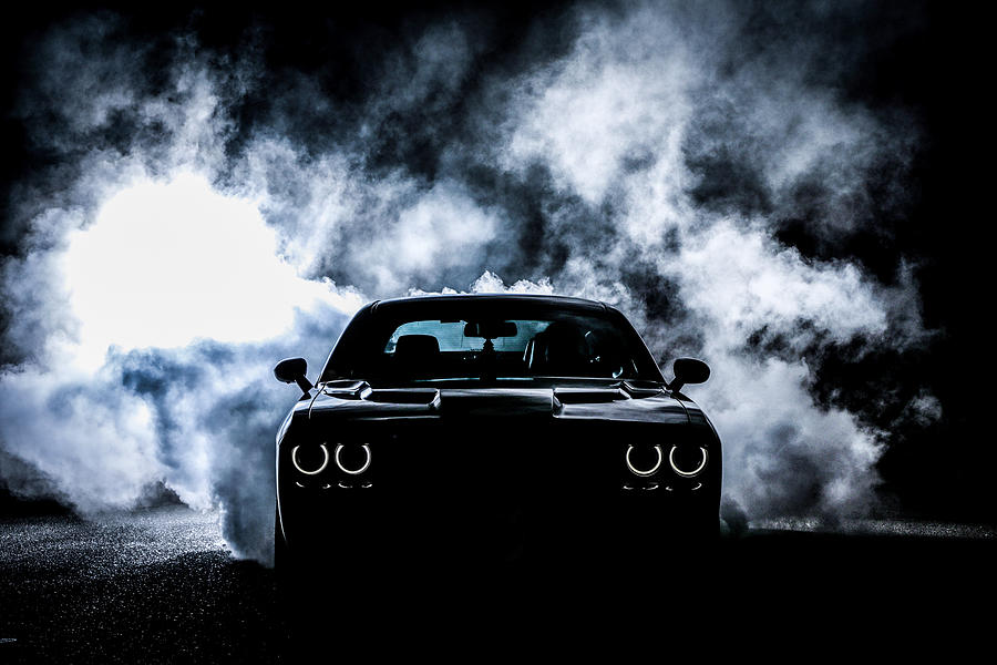 Car Photograph - Burnout Muscle by Kei Sakuhara