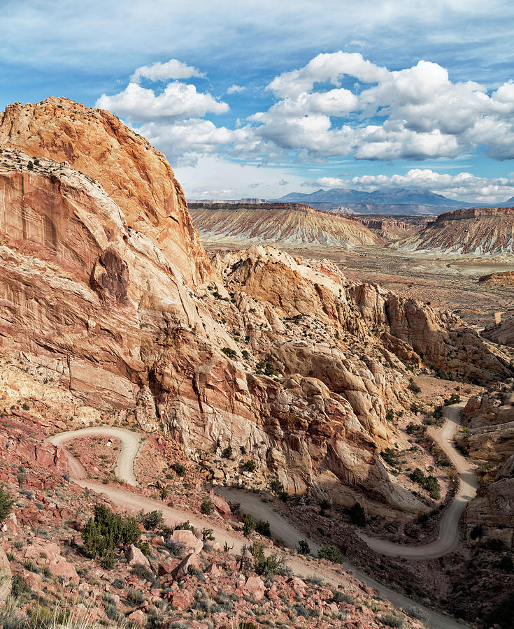 Burr Trail And Beyond Photograph