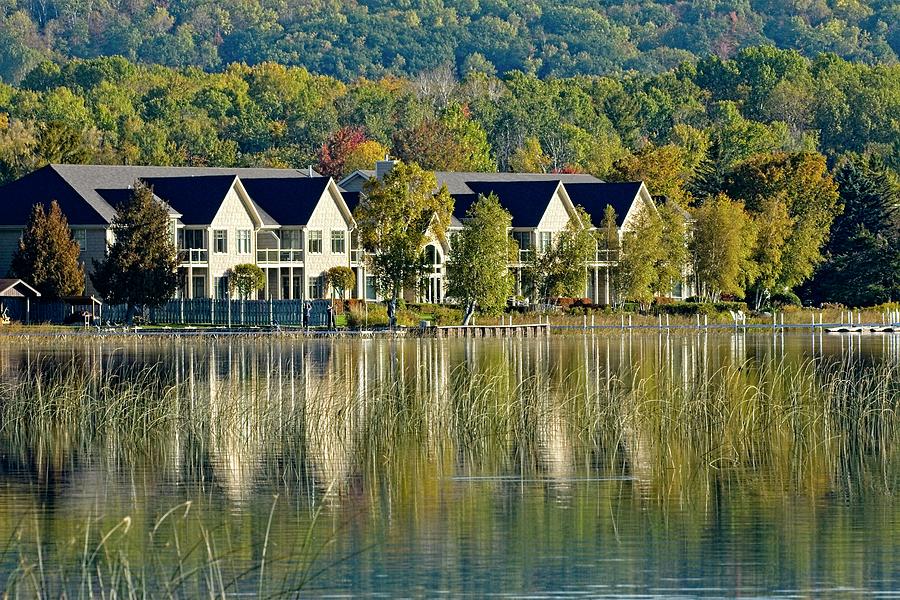 Burt Lake Reflections by John Bates Burt Lake Reflections by John Bates