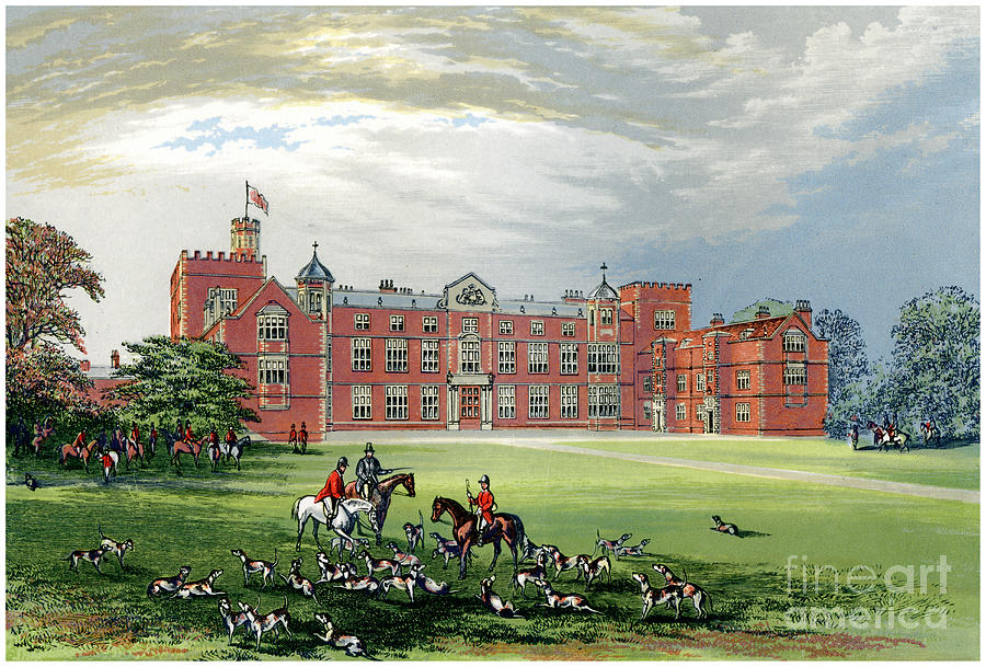 Burton Constable, Yorkshire, Home Drawing by Print Collector
