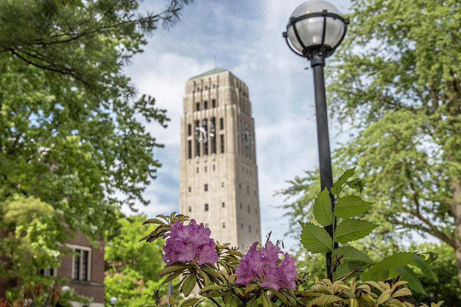 Burton Memorial Tower University of Michigan  Photograph by John McGraw