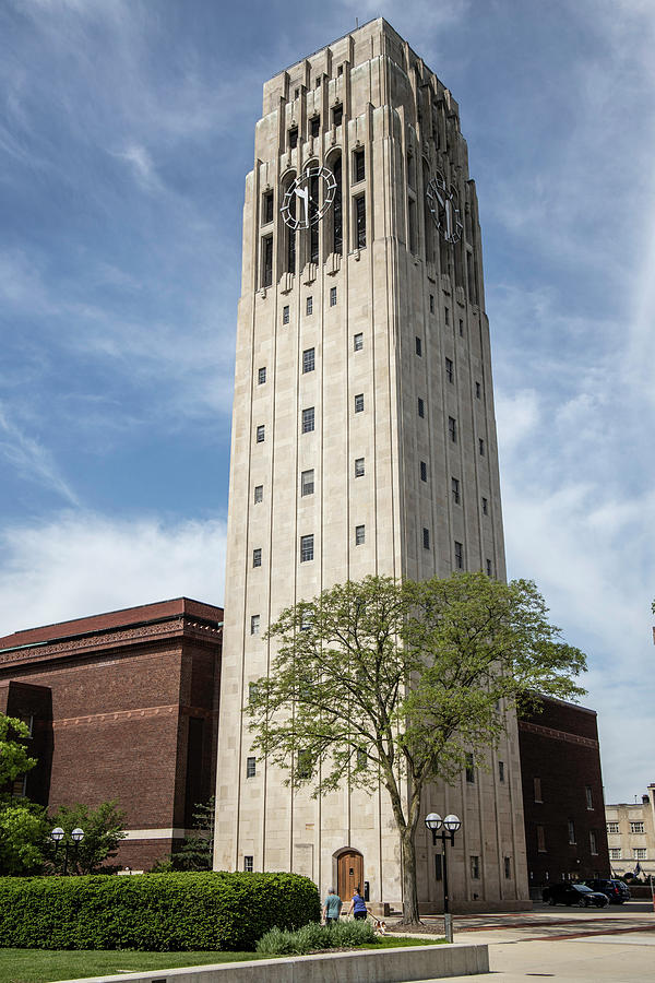 Burton Tower University of Michigan 1 Photograph by John McGraw