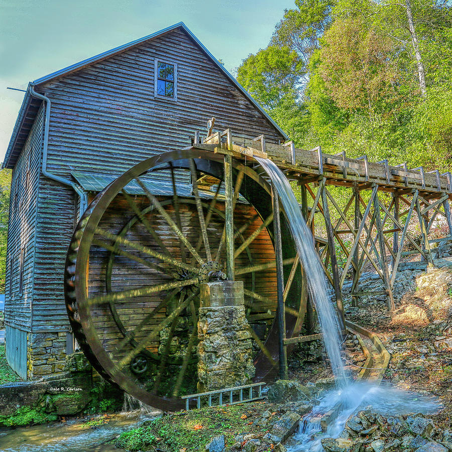 Historic Grist Mill Photograph by Dale R Carlson