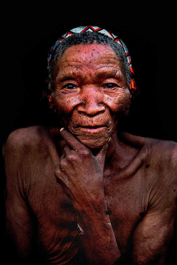 Namibia Photograph - Bushman by Giuseppe Damico