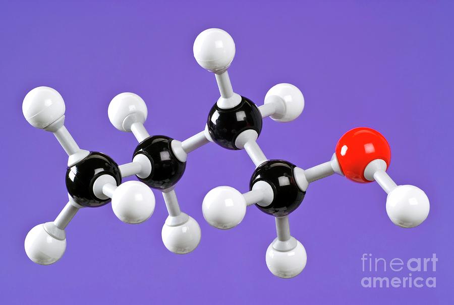 Butanol Photograph by Martyn F. Chillmaid/science Photo Library