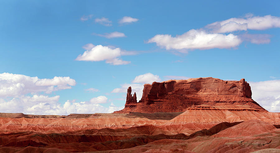 Butte Navajo Nation Indian Land Arizona Photograph by Virginia Star