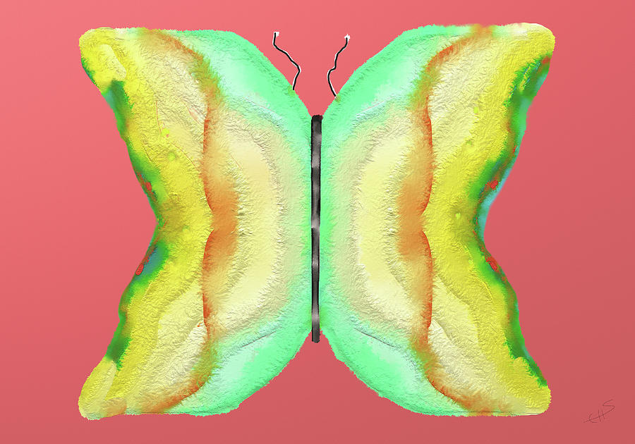 Butterfly 2 Digital Art by SC Heffner