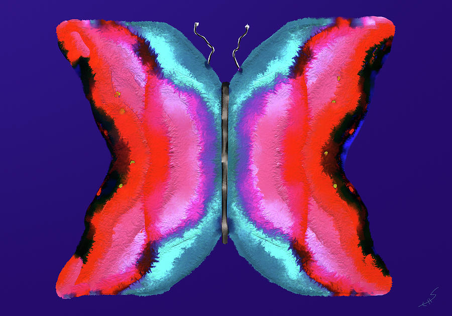 Butterfly 4 Digital Art by SC Heffner