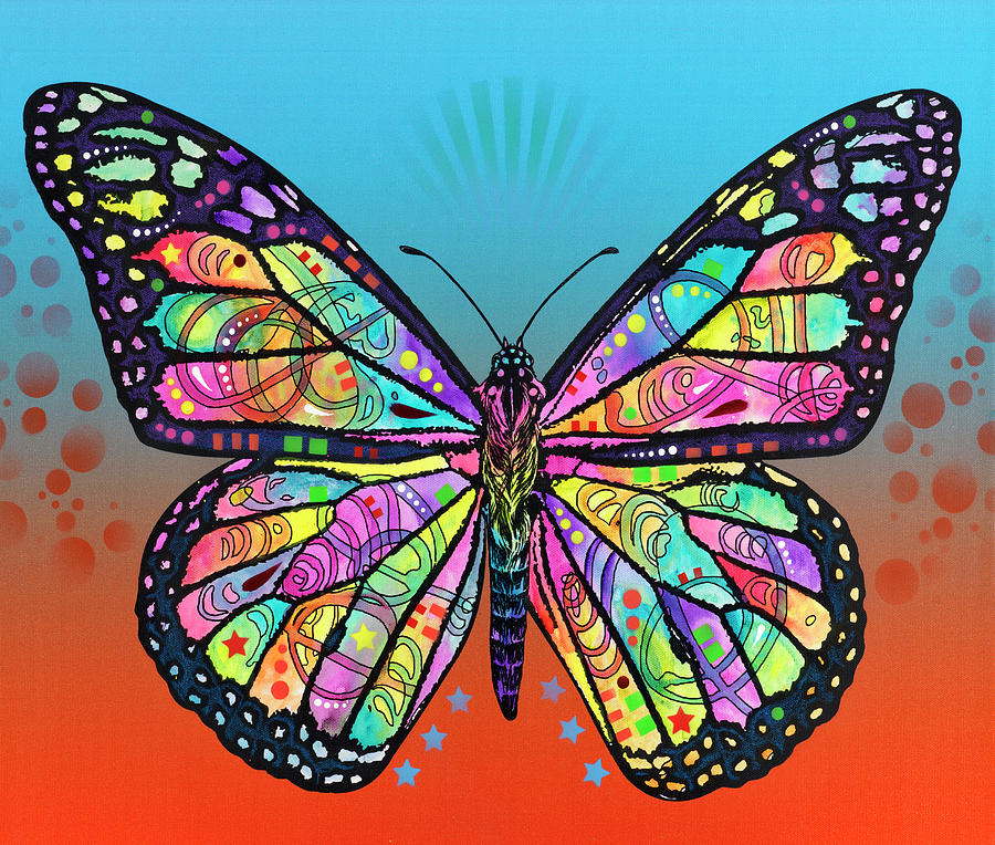 Butterfly Mixed Media - Butterfly by Dean Russo- Exclusive