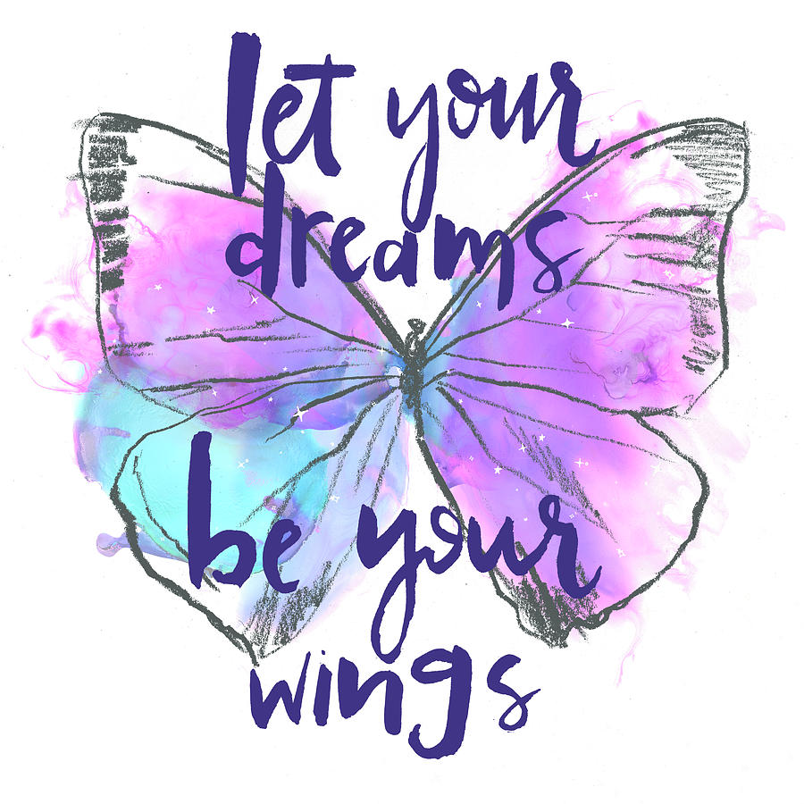 Butterfly Dreams I Painting by Jennifer Paxton Parker
