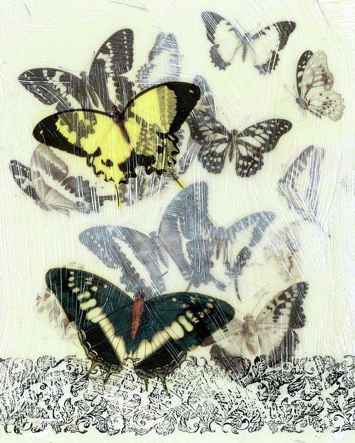 Butterfly Painting - Butterfly Habitat I by Jennifer Goldberger