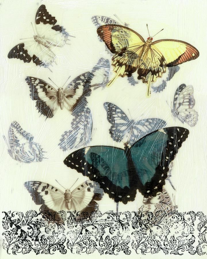 Butterfly Painting - Butterfly Habitat II by Jennifer Goldberger