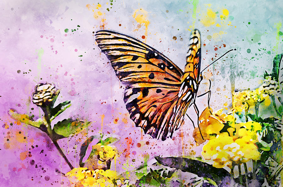 butterfly art ken