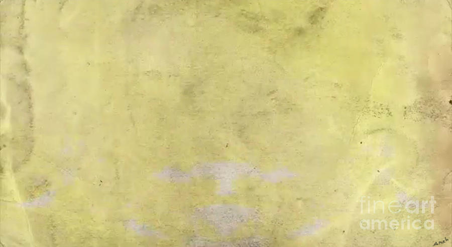 Butterfly on Yellow Painting by Matteo TOTARO