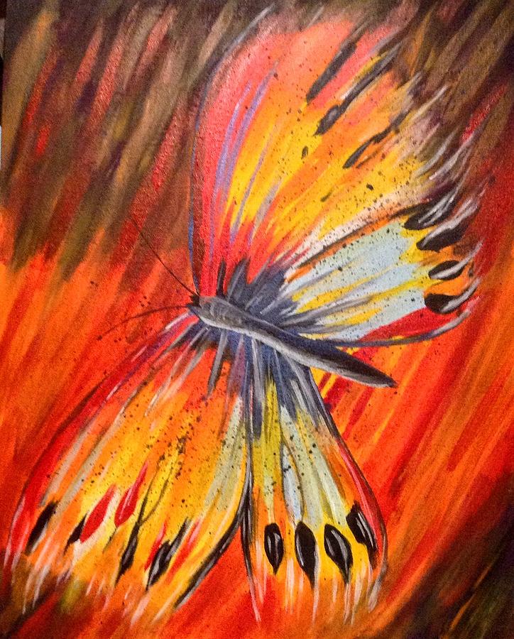 Butterfly Storm Painting By Paul Birkitt - Fine Art America