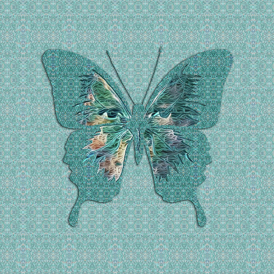 Butterfly Variation 00 Digital Art by Diego Taborda