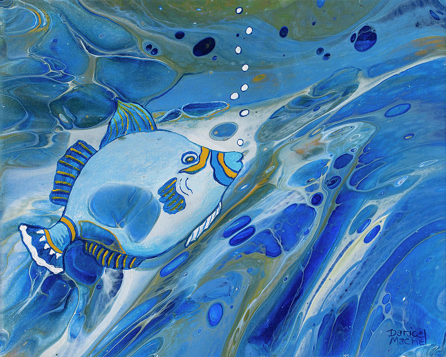 Butterflyfish Painting by Darice Machel McGuire