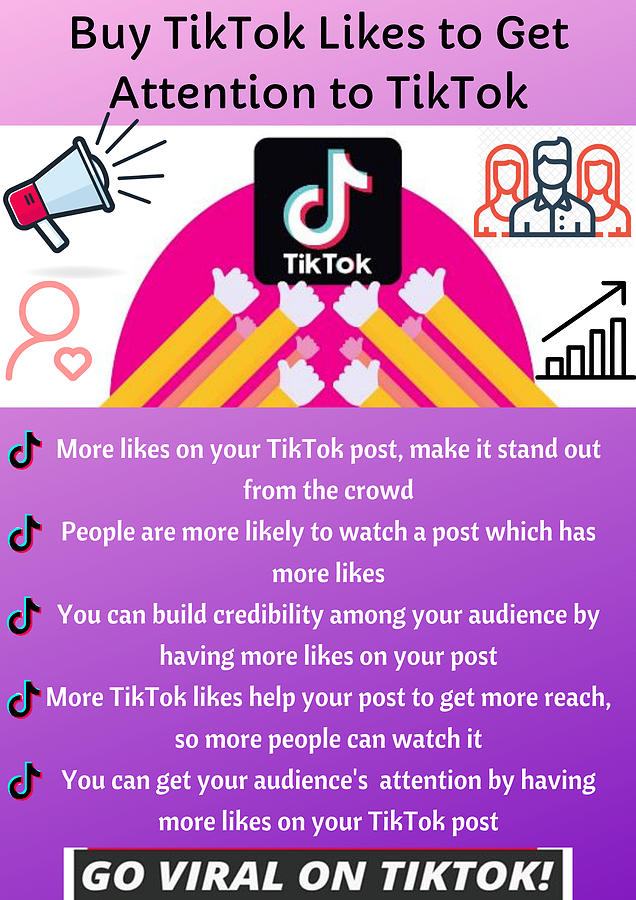 Buy TikTok Likes to Get Attention to TikTok Painting by Lisa Smith - Pixels