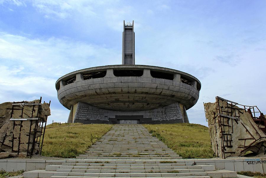 Buzludzha monument,Bulgaria Photograph by Martin Smith