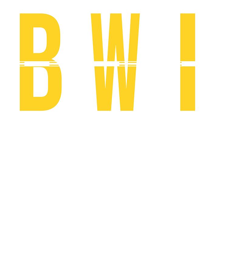 Bwi Baltimore Airport Maryland Airport Code Souvenir Or Gift