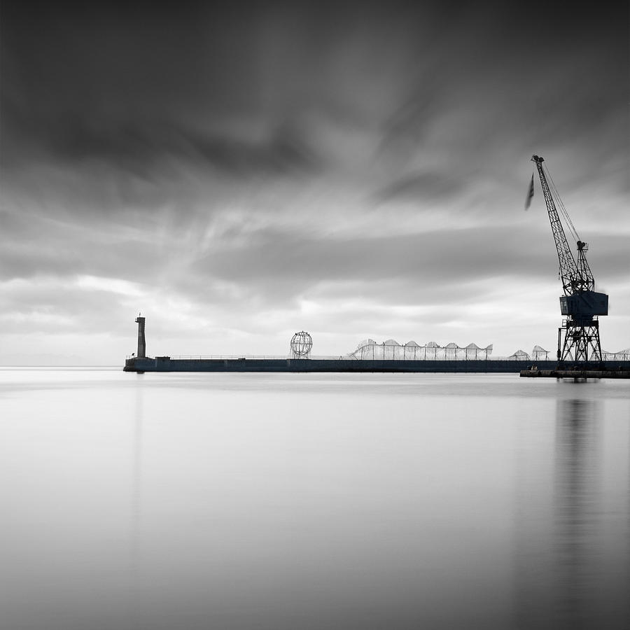 Crane Photograph - By The Sea 037 by George Digalakis