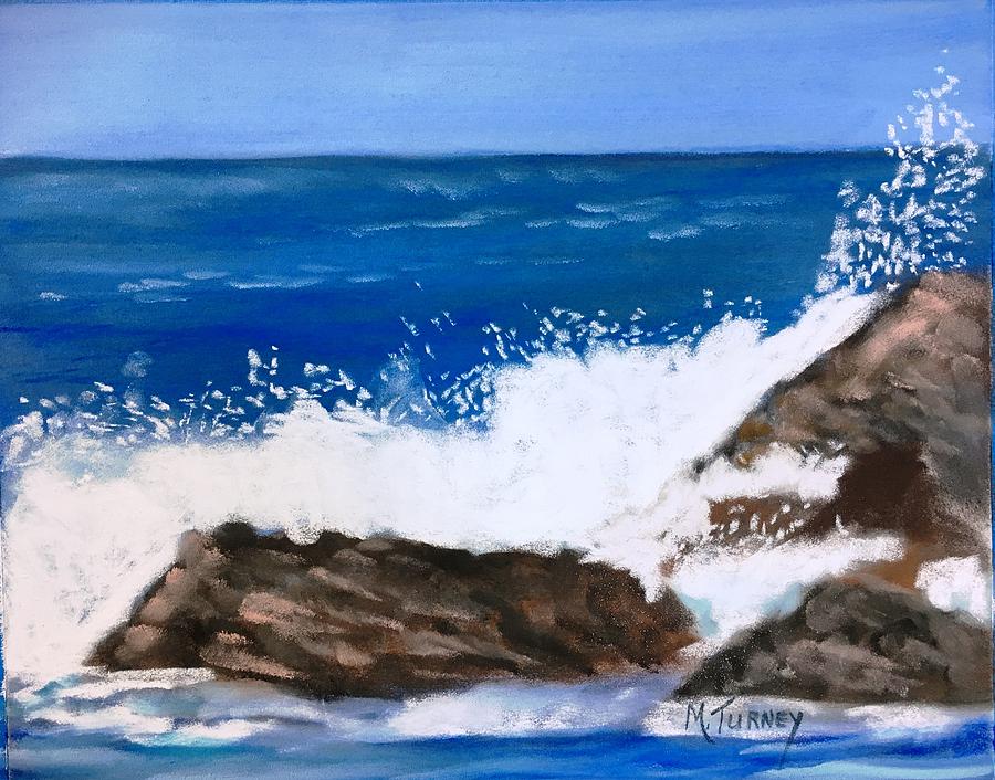By The Shore Pastel by Michele Turney