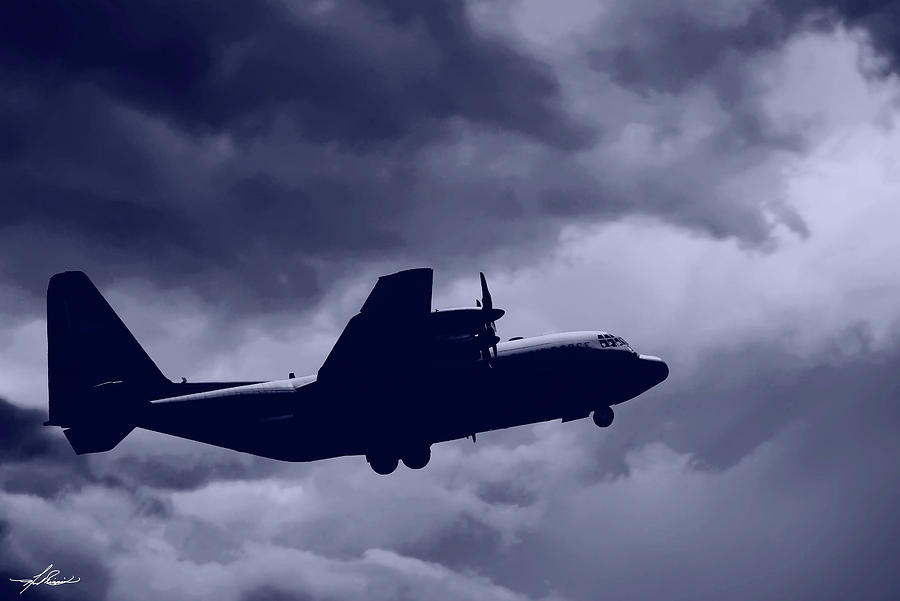 Airforce Photograph - C130 Hercules by Phil And Karen Rispin