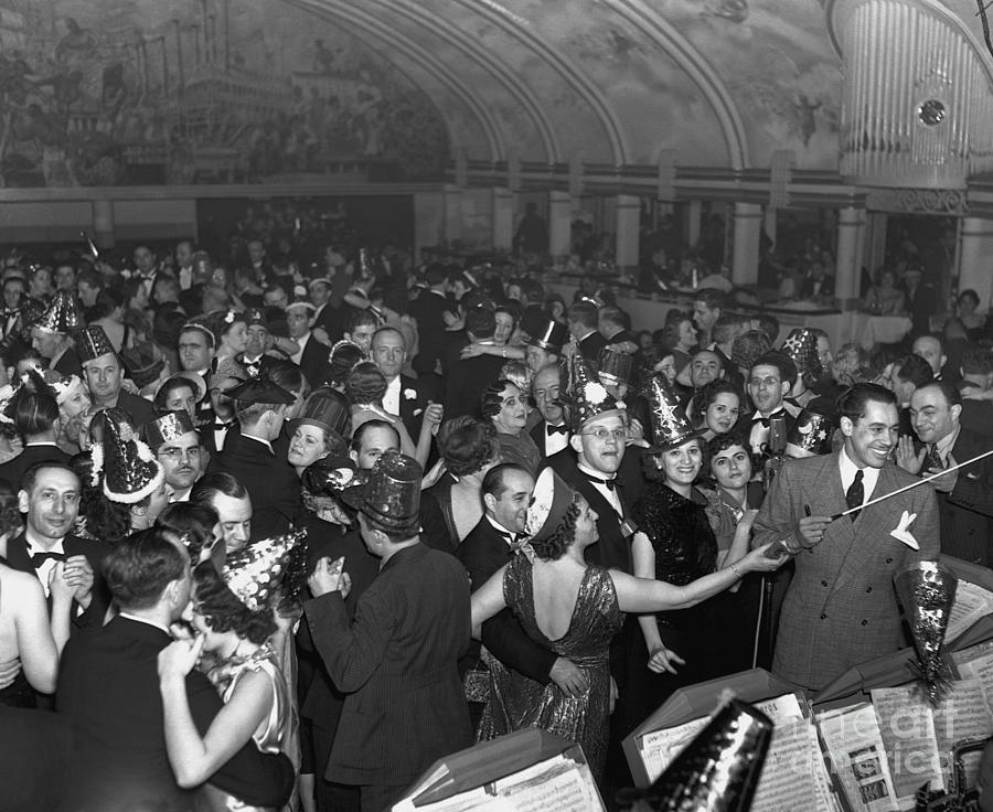 Cab Calloway Leads Orchestra At New Photograph by Bettmann