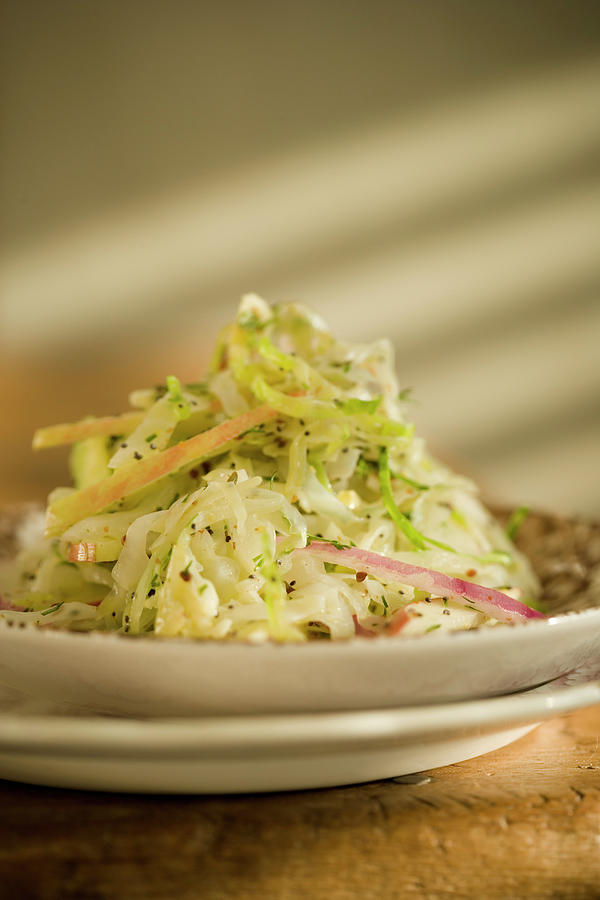 Cabbage Cole Slaw Photograph by Colin Cooke