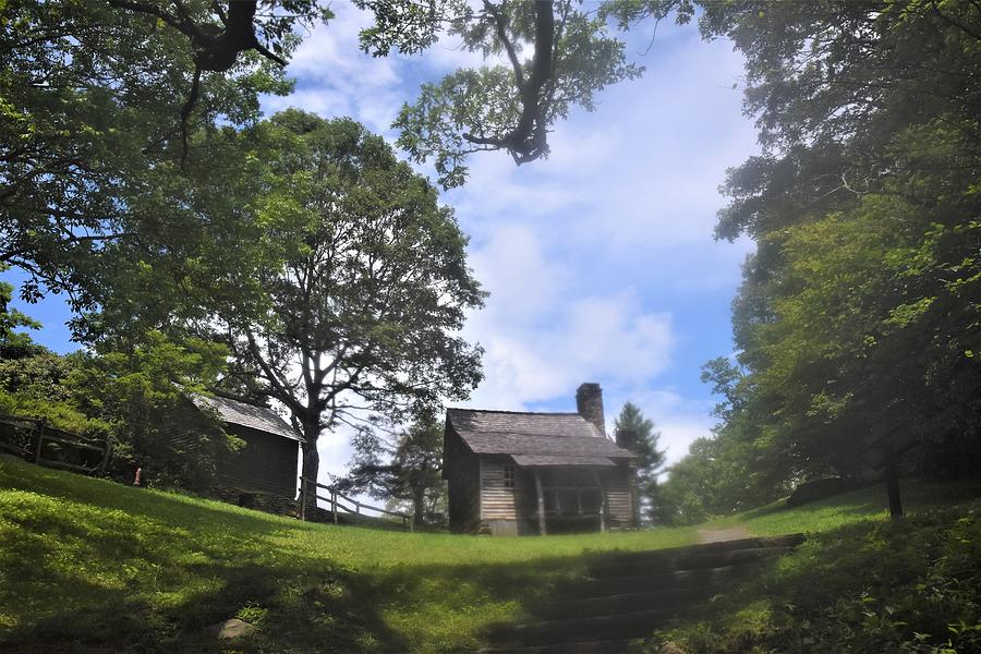Cabin on the Blue Ridge Photograph by Lisa Dunn