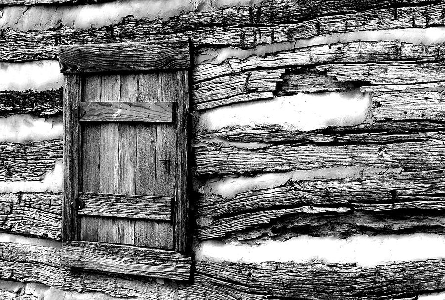 Cabin Window Photograph by Gaby Ethington