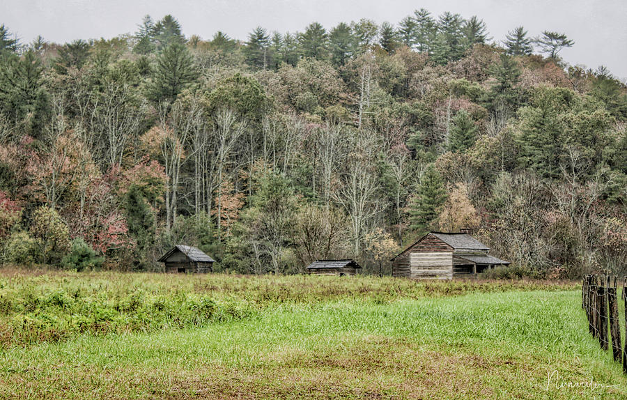 Cabins in Cades Cove Photograph by Nunweiler Photography