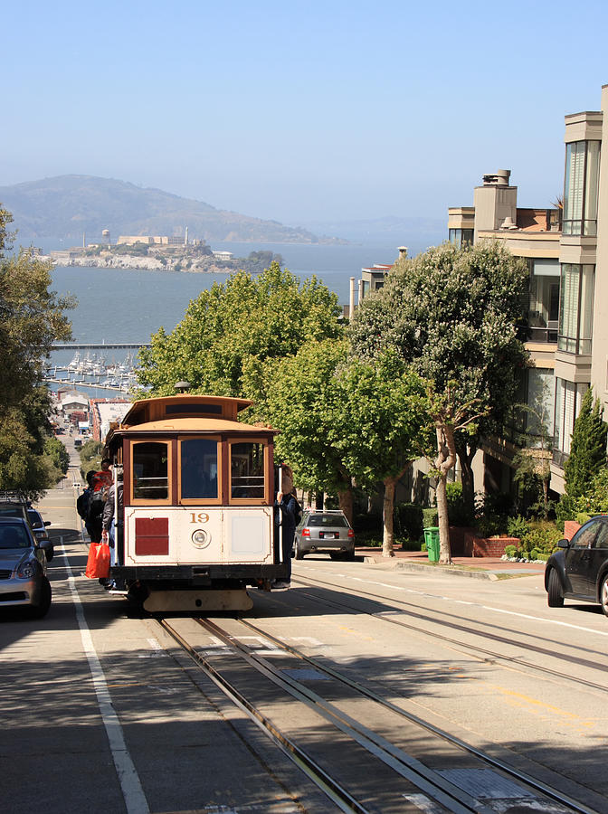 Cable Car In San Francisco Photograph by Tomograf