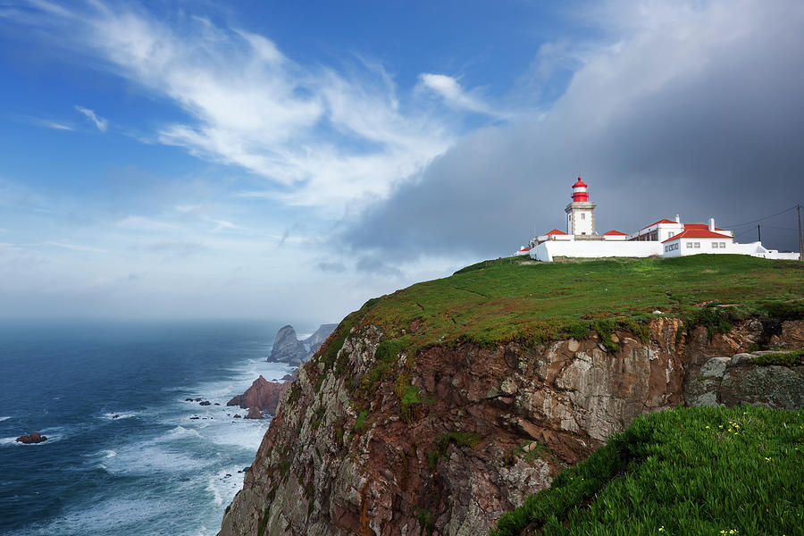 Nature Photograph - Cabo Da Roca Lighthouse by Fernandoah