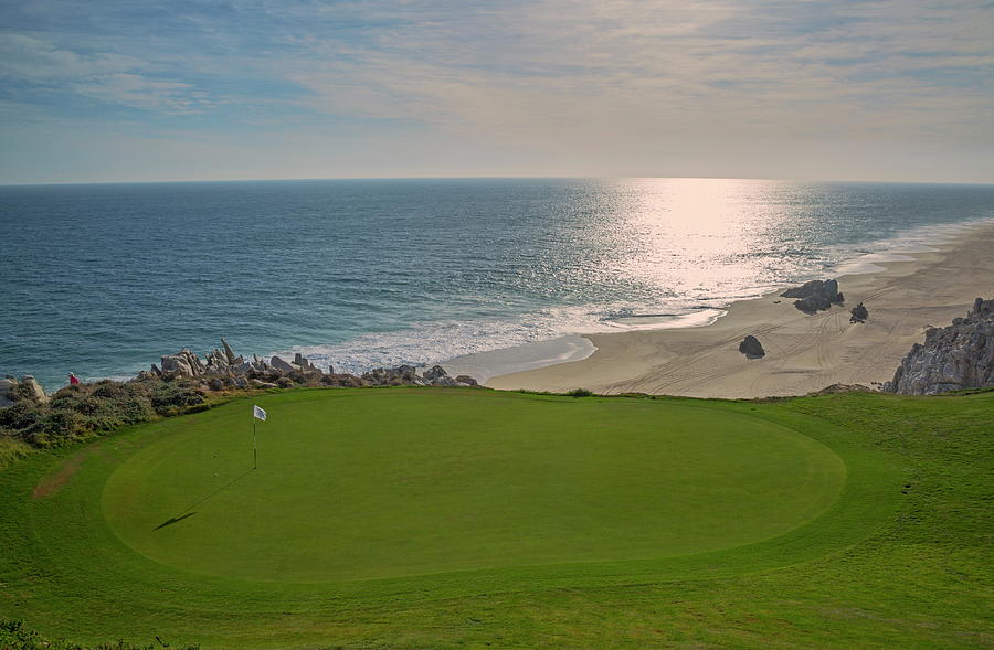 Cabo San Lucas Quivira Golf Course Digital Art by H p Huber Fine