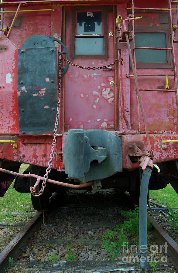 Caboose, The End Photograph by Skip Willits