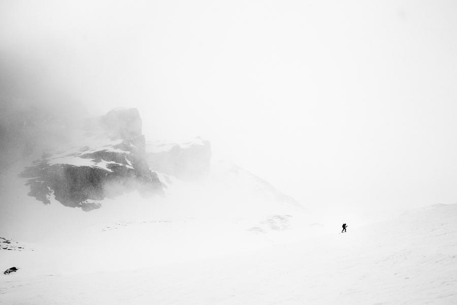 Mountain Photograph - Cache-cache by Thomas Vuillaume