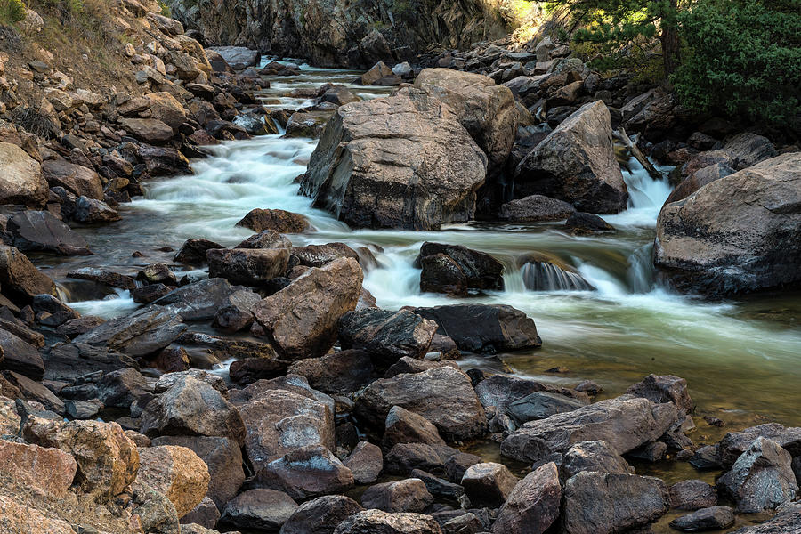 Cache La Poudre River Flow Photograph
