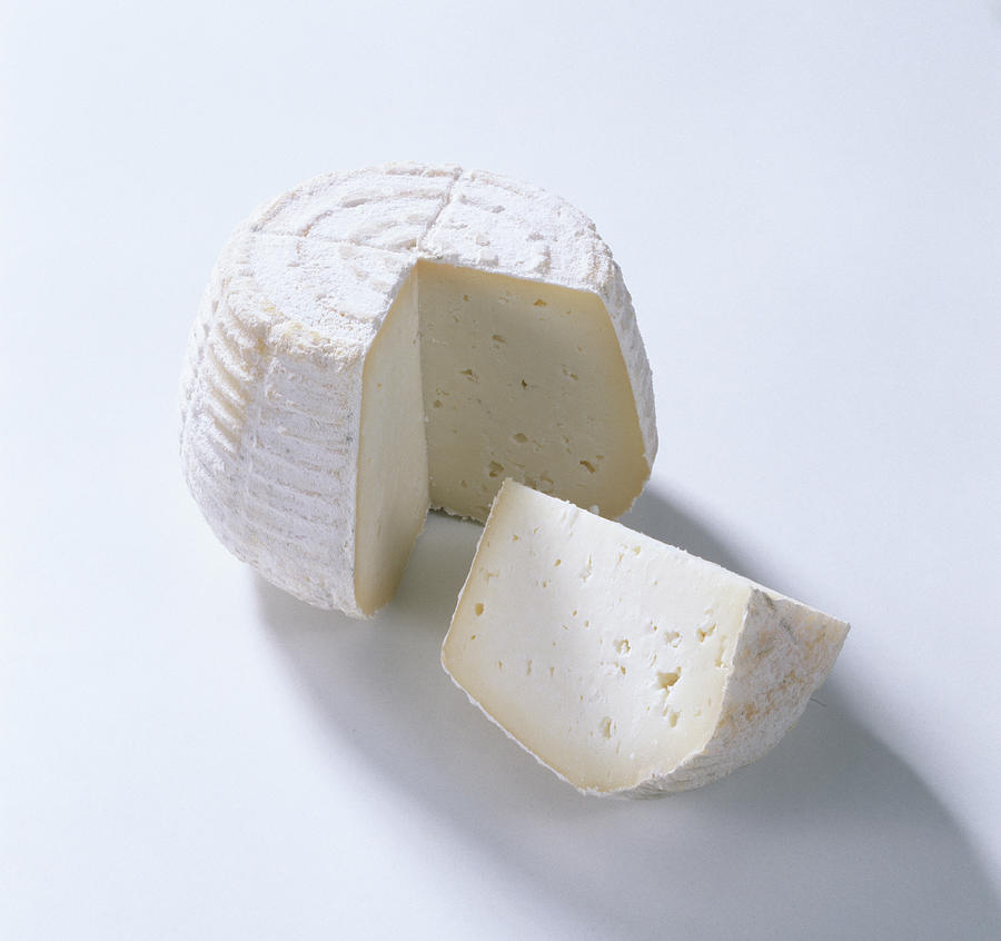 Cacio Il Butterino - Italian Tuscan Cheese Made From Pasteurized Cow And Sheeps Milk Photograph by Teubner Foodfoto