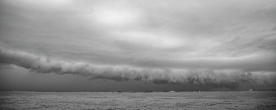 Cactus Roll Cloud BW Photograph by Scott Cordell